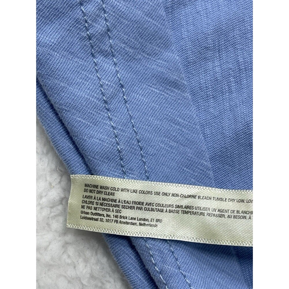 Anthropologie Daily Practice Midi Dress Blue Deep End Smocked Vacay Medium NWT - Picture 8 of 10